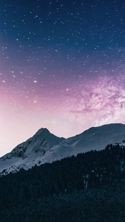 Night sky full of stars, a verse of the day backdrop